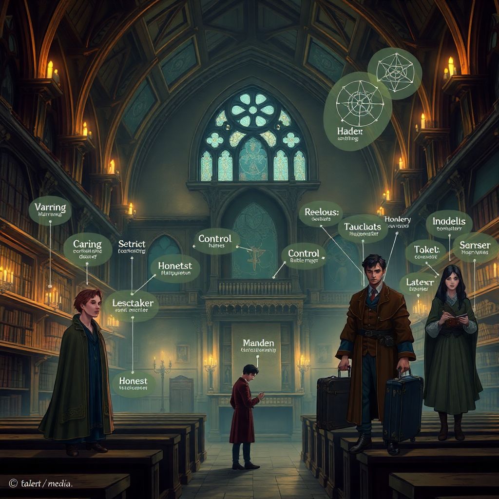 Архетипы персонажей: наставники и ученики в школе магии