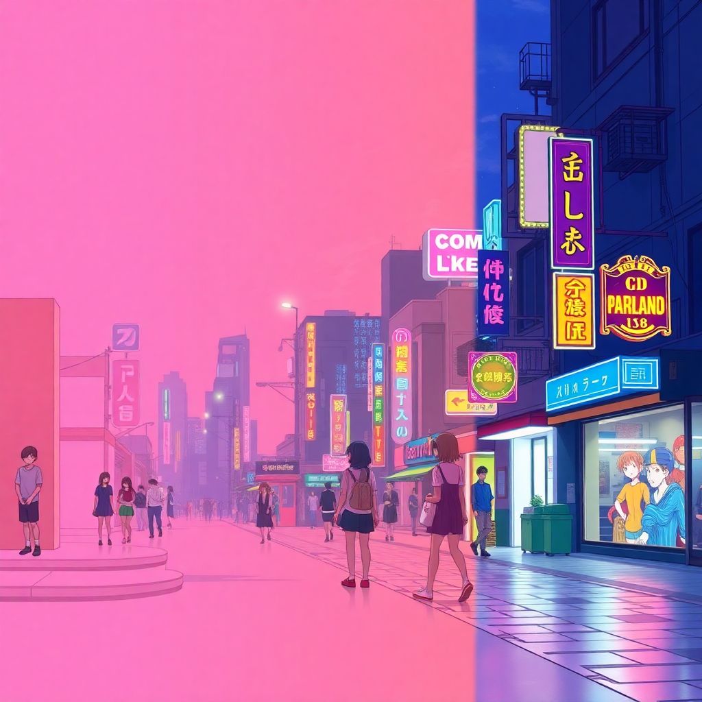 Обзоры аниме: как цвета и свет формируют картину мира