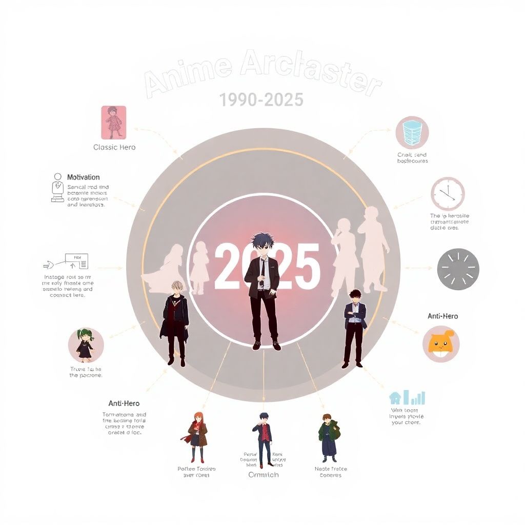 Топ-10 архетипов персонажей в популярных тайтлах и как их быстро узнавать