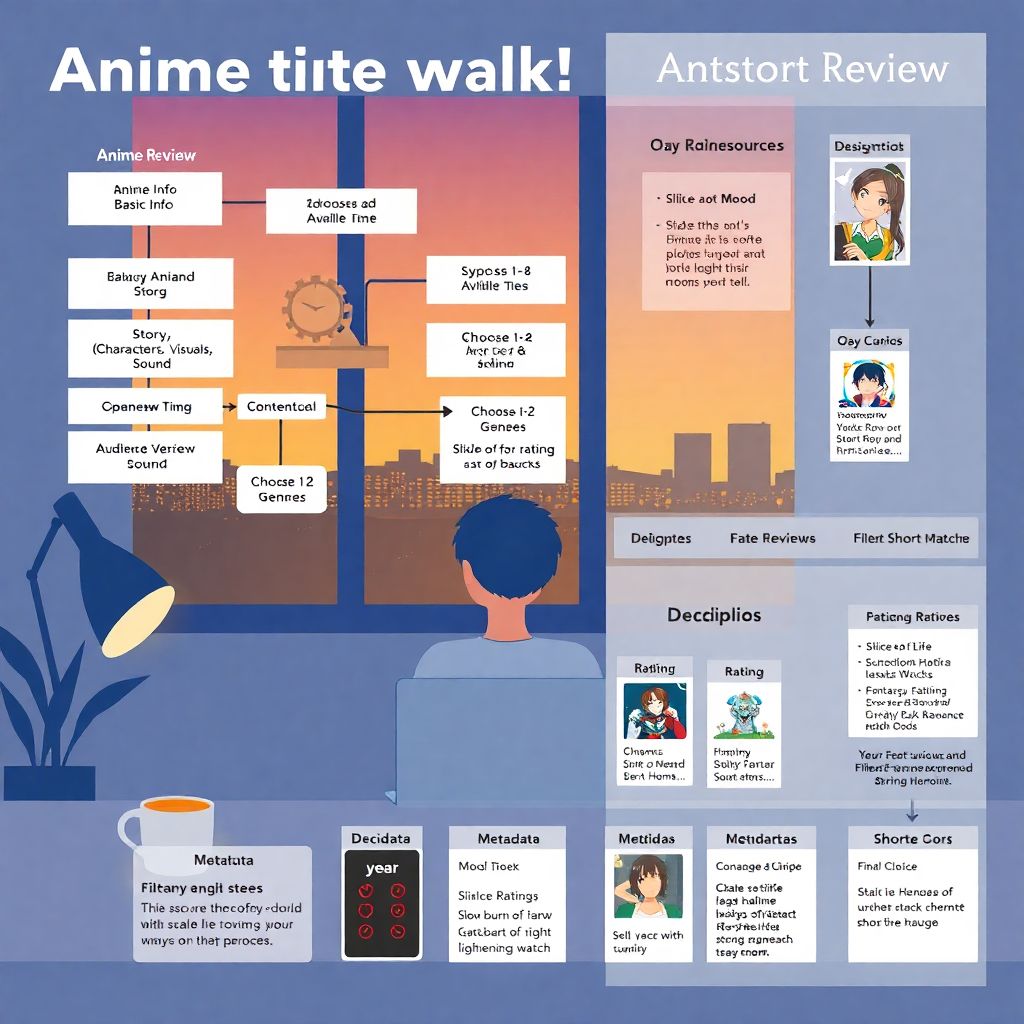 Обзоры аниме: как выбрать лучшее будущее для вечернего просмотра
