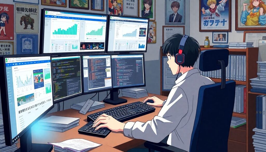 Обзоры аниме: заметки о стилистике и частоте использования CGI - иллюстрация