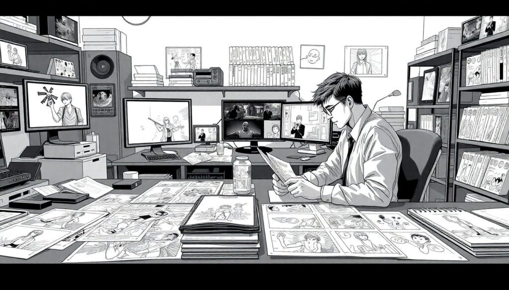 История жанров: влияние манги на кинематографию - иллюстрация
