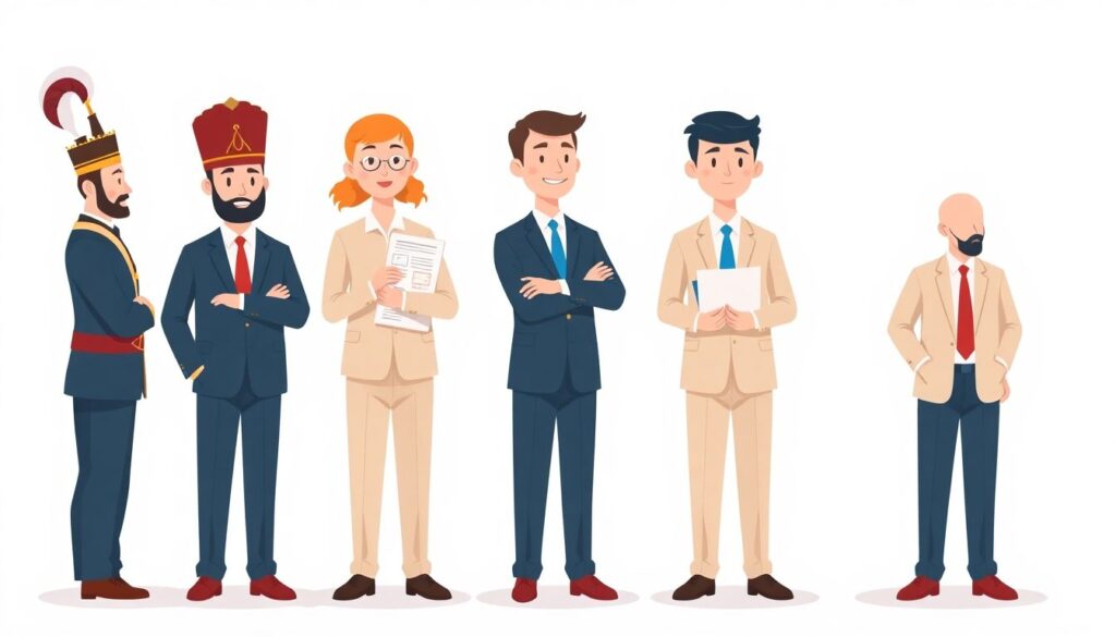 Архетипы персонажей: лидеры групп и их динамика - иллюстрация