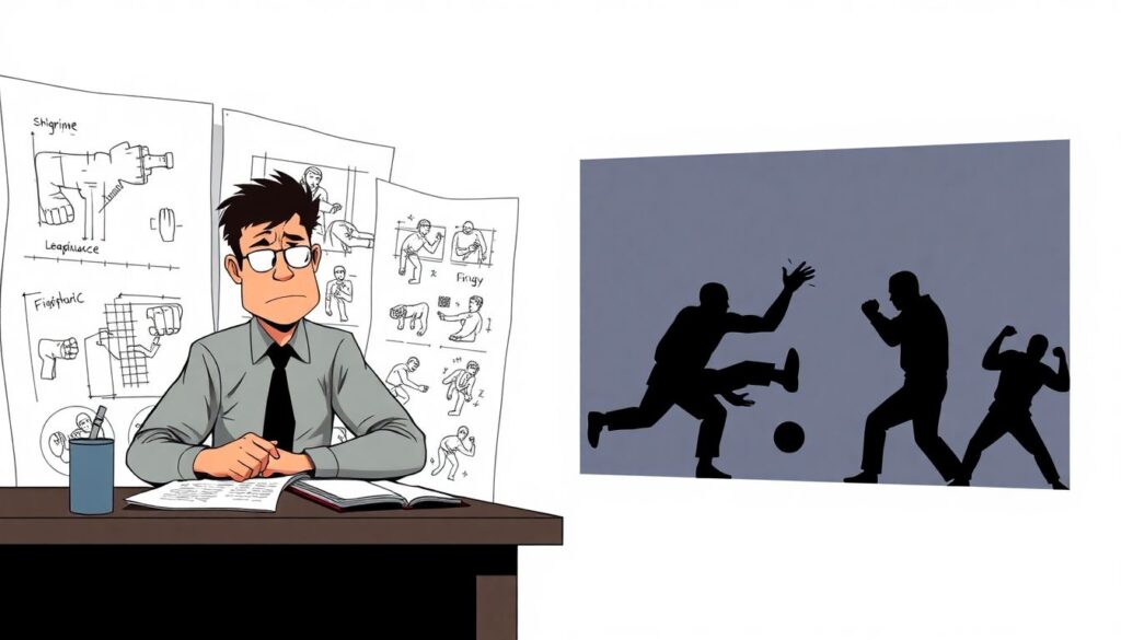 Советы для начинающих: как избегать перегрузки сценами экшена - иллюстрация