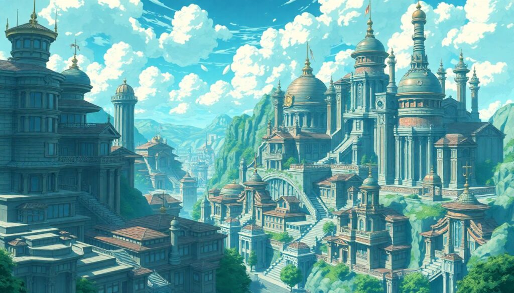 История жанров: архитектура мира в аниме - иллюстрация