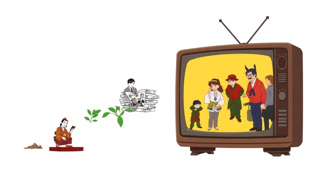 История жанров: драматургия в аниме и ее эволюция - иллюстрация