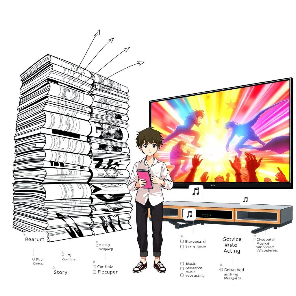 Обзоры аниме: сравнение адаптации манги и оригинальных сюжетов