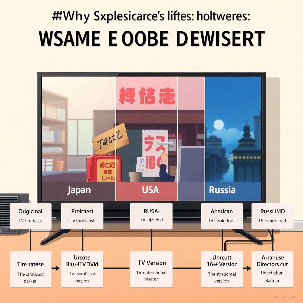 Обзоры аниме и сравнение адаптаций между регионами: влияние локализации