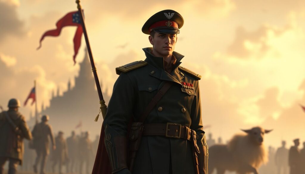 Архетипы персонажей: персонажи-подпоручики в сюжете - иллюстрация