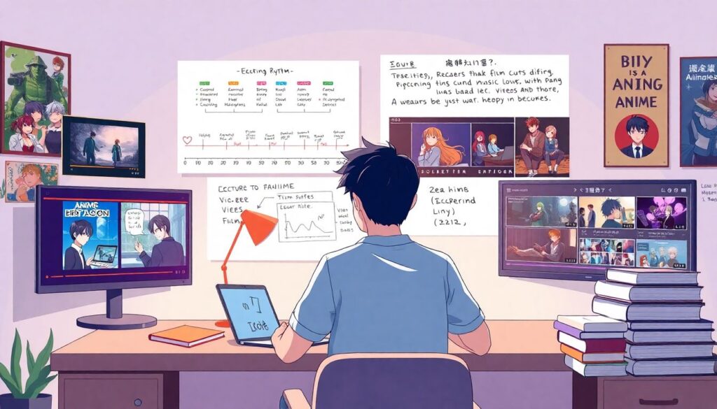 Обзоры аниме: анализ ритма монтажа и пауз в сценах - иллюстрация