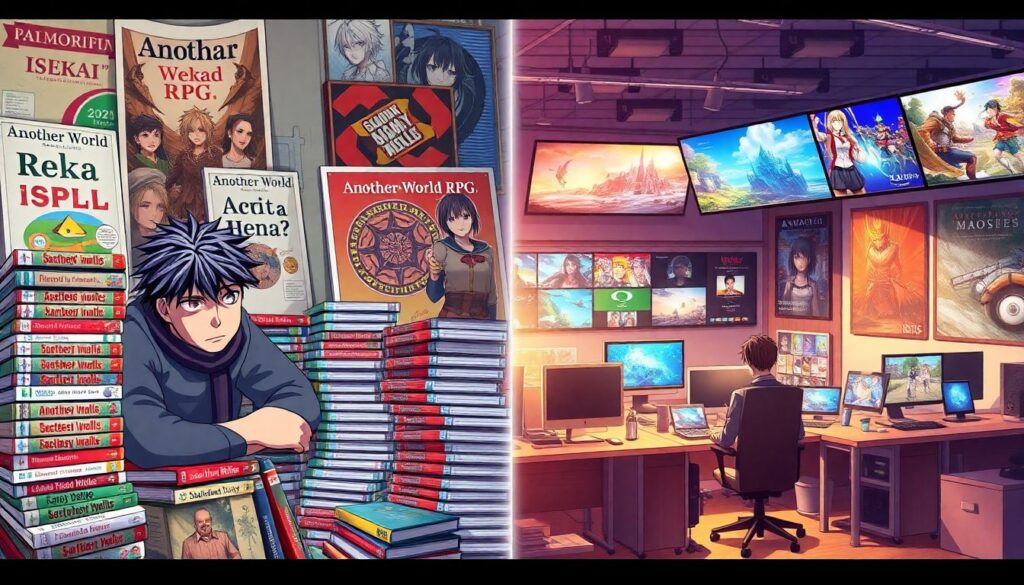 Новости аниме: новые проекты в жанре исэйн - иллюстрация