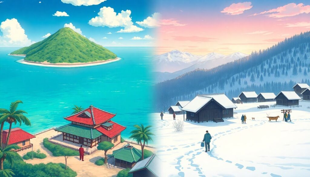 История жанров: региональные вариации японской анимации - иллюстрация